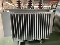 Transformateur onduleur triphasé immergé dans l'huile 220 à 110 V avec bobines en cuivre et en aluminium