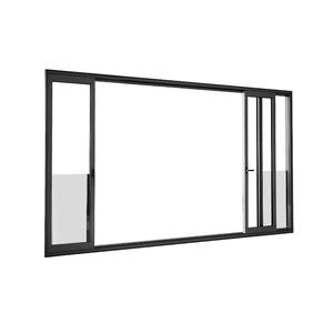 Fenêtre latérale coulissante en alliage d'aluminium Système de pont cassé insonorisé Pression hermétique Balcon <span class=keywords><strong>baie</strong></span> <span class=keywords><strong>vitrée</strong></span> Fenêtre flottante - Product Image 6