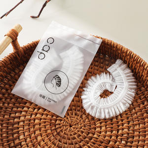 Gorro <span class=keywords><strong>de</strong></span> ducha <span class=keywords><strong>de</strong></span> hotel desechable <span class=keywords><strong>precio</strong></span> barato al por mayor gorro <span class=keywords><strong>de</strong></span> <span class=keywords><strong>baño</strong></span> <span class=keywords><strong>de</strong></span> hotel gorro <span class=keywords><strong>de</strong></span> ducha impermeable - Product Image 1