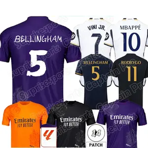 MBAPPE BELLINGHAM ReAl madids Jersey sepak bola 23 24 25 Y-3 anak-anak Kit 2023 2024 Home Away ketiga 4th Y3 kaus sepak bola