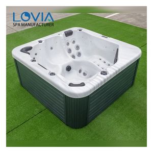 Baignoire de massage SPA, jacuzzi pour 6 personnes, baignoire chaude en acrylique pour l'extérieur, pour les fêtes - Product Image 4