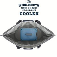 Individuelles Logo 24L Auslaufsichere Isolierte Kühltasche Weiche Picknick-Tragetasche für 30 Dosen Thermische Lunchbox für Outdoor-Camping Großhandel