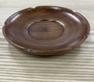 [Bois Naturel] Soucoupe à thé en forme de prune 4.0, Gravée à la main / Matcha, Sous-verre pour tasse à thé, Desserts japonais, Support pour aliments cuits à la vapeur, Commercial - Product Image 2