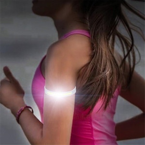 COB LED <span class=keywords><strong>Brassard</strong></span> Lumière 350mAh 500LM Sport Bras Jambe Bracelet Lumière Type-C USB C Rechargeable IPX4 Étanche Portable Lampe - Product Image 1