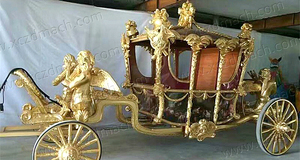 Calèche royale européenne, calèche royale de haute qualité, calèche de style européen {ZD-RC10} - Product Image 5