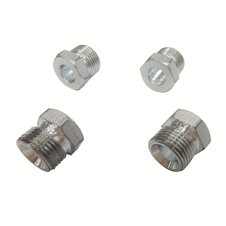Brass / Iron / Stainless Steel Male X Female Bushing Forged Pipe Fittings 245 Metric Threaded Reducing Bushing