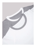 Chemise de base à manches longues pour enfants, 55% chanvre, 45% coton biologique, couleurs contrastées