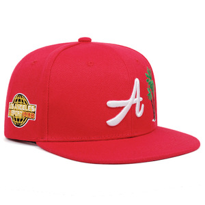 Cappello Hip Hop a 6 Pannelli con Ricamo 3D, Visiera Piatta, Stile Street, Personalizzabile, in Cotone, Snapback, per Vendita all'Ingrosso Unisex - Product Image 5