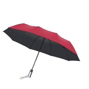 Custom Stock 10-Bone Reinforced Fully Automatic Folding Self-Opening Closing Business Umbrella Wholesale Stock for <b>Gift</b> - Product Image 3