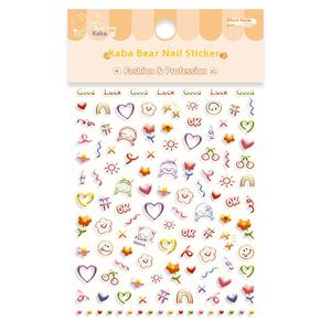 Simpatici adesivi per unghie principessa cartoni animati stile speciale per bambini giocattoli per Nail Art per bambine - Product Image 5