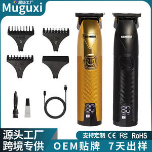 Cortadora de pelo KOMIJA, recortadora eléctrica de 7000-9000 rpm, recargable por USB, para uso doméstico, con peines guía y cepillo - Product Image 5