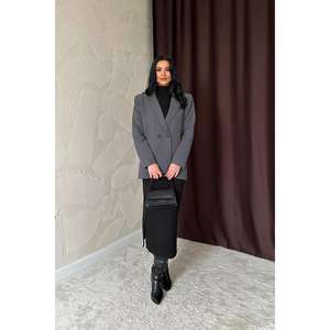 Chaqueta Blazer Ahumada para Mujer al por Mayor, Estilo Antiarrugas de la Mejor Calidad para Oficina - Product Image 3