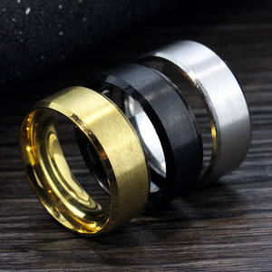 트렌디한 랩그로운 젬스톤 금도금 스테인리스 스틸 지르콘 커플링 8mm 남녀 공용 (KSS331) - Product Image 3