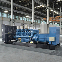 Weichai 1600kw 6kv moteur électrique haute tension groupe électrogène 2000kva conteneurisé boîtier de générateur avec option ATS fréquence 50Hz