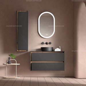 Presa di fabbrica piccolo lavello singolo mobili galleggianti vanità per il bagno - Product Image 4