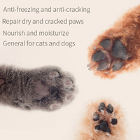 Baume naturel organique pour les pattes de chiens, vente en gros, cire de beurre, nez craquelé, réparation des pattes de chien, lisse, 1 pièce