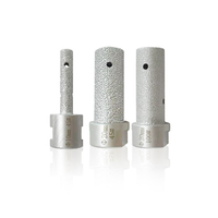Fraise à diamant Zed pour meuleuse d'angle, filetage M14, 10-25 mm, pour marbre, granit, carrelage céramique – Kits d'outils de fraisage