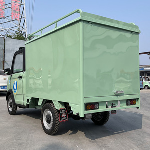Camioneta Eléctrica Pequeña con Cabina Cerrada, Asientos de Cuero e Interior Luminoso - Vehículo de <span class=keywords><strong>Transporte</strong></span> de Carga de Alta Calidad - Product Image 6