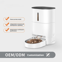 Comedero Inteligente para Mascotas FuturePets con Control Remoto y Temporizador, 4L, ABS, con Control por Aplicación y Batería de Respaldo para Comida Seca