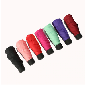 Super Mini parapluie de poche japonais à 5 volets pour la protection contre les ultraviolets du soleil et de la pluie d'été pour les jours ensoleillés - Product Image 6