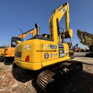 รถขุดตีนตะขาบโคมัตสึ 20 ตัน เครื่องจักรก่อสร้าง รถขุดโคมัตสึ PC200 มือสอง รถขุดมือสอง - Product Image 2