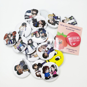 Tùy Chỉnh Khuyến Mại In Anime Vòng Acrylic Long Lanh Tin Huy Hiệu Nút Anime Vòng Hình Chữ Nhật Tinplate Huy Hiệu - Product Image 6