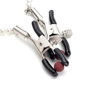Erotische BDSM Unisex Metall Japanische Klee Stil Körper Nippel klemmen Brutal Bondage Restraint Dark Chain Sexspielzeug - Product Image 5