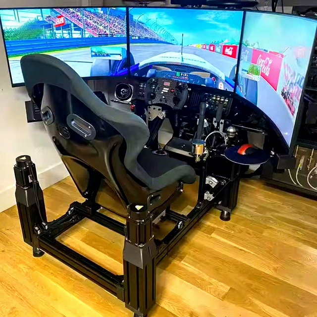 Multiple Player Simracing Motion Actuator Sim Racing Rig Motion Simulator 4 Dof 3dof 6dof Motion Platform Cockpit Simulator