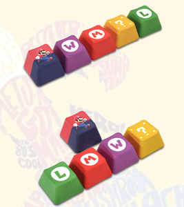 Custom Keyboard Accessories pbt dye sublimation mechanical keyboard <strong>keycap</strong> mario pac man <strong>keycap</strong> mini <strong>artisan</strong> keycaps - Product Image 4
