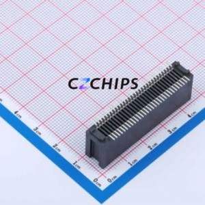 HEV60LP03BK Gold Finger Connector SMD,P=1.27mm Connector ( Connector Type: EDGE SLOT )( Pitch: 1.27mm )( Total PIN Count: 60P ) - Product Image 2