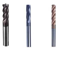 Fraises à fraiser en carbure de tungstène CNC, outils de fraisage, longueur totale de 50 mm, fraises à fraiser pour le fraisage de surfaces planes, fraisage de précision, catégorie de produits