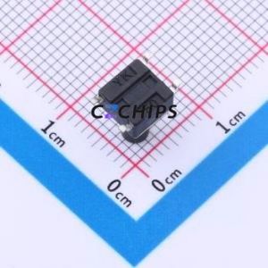 TD-1101SR-10.0H-250 Tactile Switch SMD,6x6mm Switch Single Pole Single Throw Round Button 2.5N Vertical Mount - Product Image 2