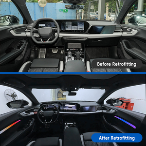 Amélioration de la modification de la voiture A5L 2026 : Éclairage d'ambiance intérieur compatible avec Audi A5L - Product Image 2