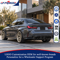 Vente flash - Jantes de voiture forgées monobloc concaves légères en or champagne 19x9.5 20x10.5 5x112 pour BMW M3 G80 M4