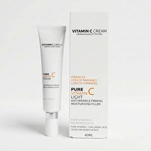 Crème Visage Professionnelle Éclaircissante à la Vitamine C avec Neurosensine pour Peaux Sensibles, Lissage des Rides et Raffermissement, Peau Éclatante 40ml - Product Image 1