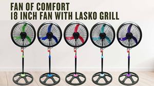 <b>18</b> inch stand <b>fan</b> for home Lasko Grill 3ABS blades Mechanical Control for Household RV Garage Hotel Use US Plug - Product Image 4