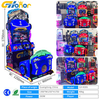 Centre commercial Vente chaude Voitures rapides Machine à pièces Machine de simulateur de jeu de voiture de course pour enfants