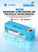 Machine de découpe de film intelligente SUNSHINE Y26 Plus, alimentation automatique, lame en titane, WiFi, Bluetooth, mise à jour en temps réel de la base de données cloud