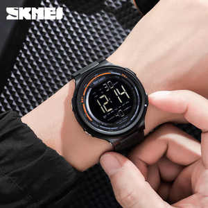 Montre chronographe pour homme <span class=keywords><strong>SKMEI</strong></span> <span class=keywords><strong>1841</strong></span>, design tendance de luxe supérieur, bracelet en silicone, prix bas, promotion électronique - Product Image 2