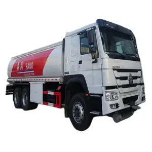 HOWO 6x4 25立方米燃料加注车喷气燃料卡车容量25000升燃料分配卡车