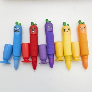 Penna Carota Antistress Divertente per Ufficio e Scuola, Giocattolo Sensoriale Mini Tubo in Plastica Espandibile, Penna Estensibile e Espandibile - Product Image 6
