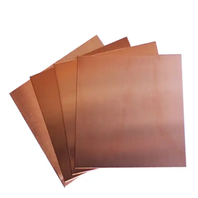 Premium Quality Mirror Polished Non-Alloy Copper Plates C11000 6mm with Welding & Cutting Services High Purity Industrial Use