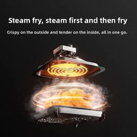 Freidora de Aire Inteligente Mijia Pro 6.5L Versión Vapor con Tanque de Agua para Control por Aplicación Xiaomi