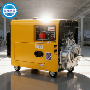 Générateur silencieux 3kw 5kw 8kw 10kw 12kw avec système de démarrage automatique 380V Triphasé 50hz Sortie AC DC Silencieux 5kw/6kw - Product Image 1