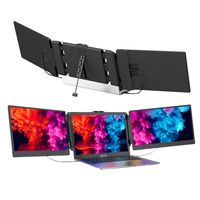 Ordinateur de jeu portable léger de 14 pouces IPS FHD affichage double écran Extension Type C Interface accessoires de jeu