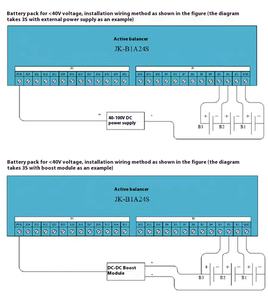 JK-B15A24S Hochstrom-Aktiv-Balancing-Instrument mit RS485 CAN für 2-24 Strings, Spannungsunterschiedsausgleich, Reparaturinstrument, Lithium-PCB-Platine - Product Image 6
