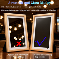Cadre photo numérique Wi-Fi avec lecteur vidéo et publicité LCD 15.6, 21.5, 32, 43 pouces, personnalisable avec logo d'usine - Guangdong