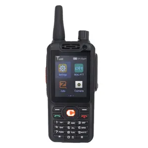 Mini walkie-talkie f25 melhorado, rádio android ham, recarregável, alta tecnologia, 4g lte