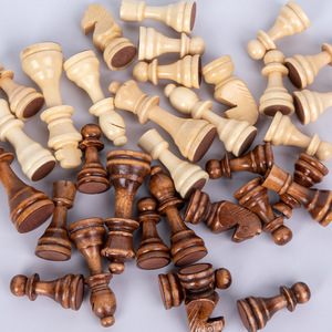 Pezzi di Scacchi in Legno Colorati da 2,2 Pollici all'Ingrosso, <span class=keywords><strong>Dama</strong></span> Cinese per Bambini e Adulti, Gioco da Tavolo - Product Image 6