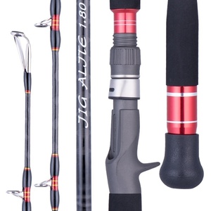 Canne à pêche en mer haute qualité 1,8 m, poids de lancer 150-350 g, pour jigging en bateau, composants Fuji 100 % importés, puissance de test 25 kg - Product Image 5